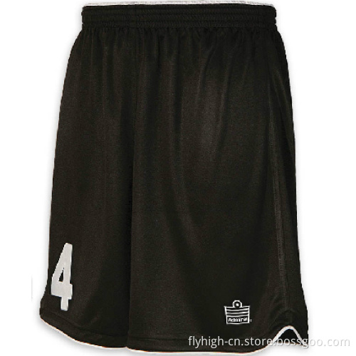 Men's Black Printing Dry-Fit Sport Shorts